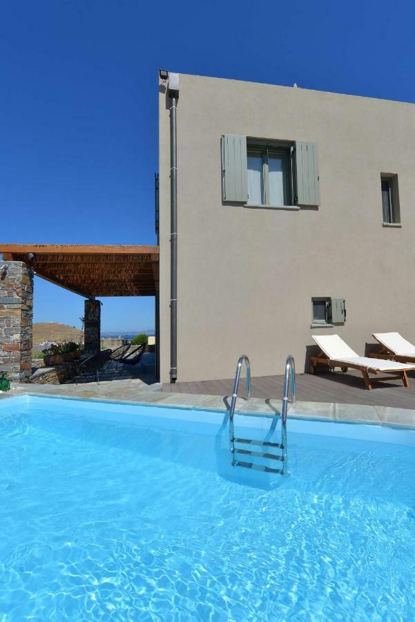Luxurious 2019Blt Seaview Villa Wth Swimming Pool Korissia  Екстериор снимка